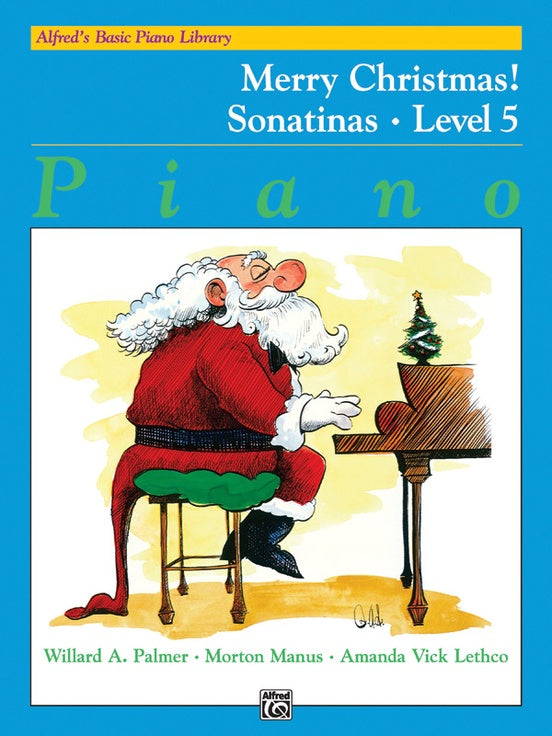 Alfred's Basic Piano Library - Merry Christmas Book Level 5 Sonatinas