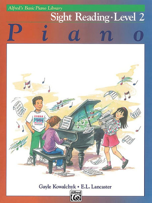 Alfred's Basic Piano Library - Sight Reading Level 2 Book