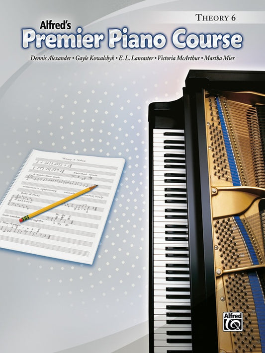 Alfred's Premier Piano Course - Theory Book 6