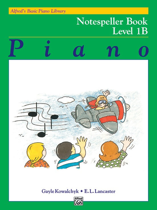 Alfred's Basic Piano Library - Notespeller Book Level 1B