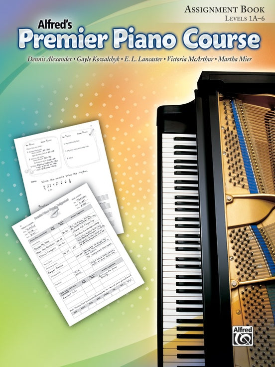 Alfred's Premier Piano Course - Assignment Book Suitable for All Levels