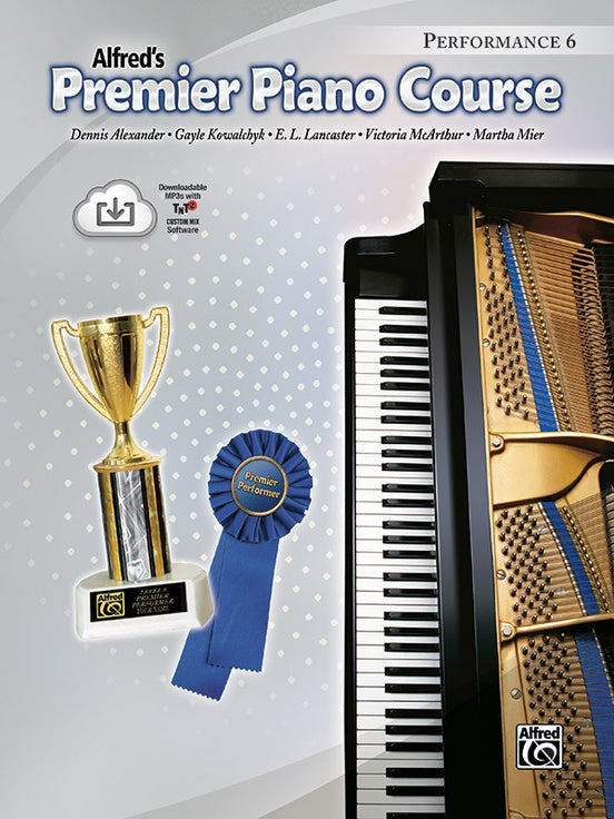 Alfred's Premier Piano Course - Performance Book 6 (Book and Cd)