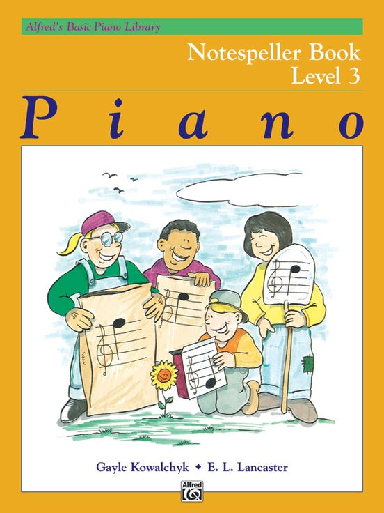 Alfred's Basic Piano Library - Notespeller Level 3 Book