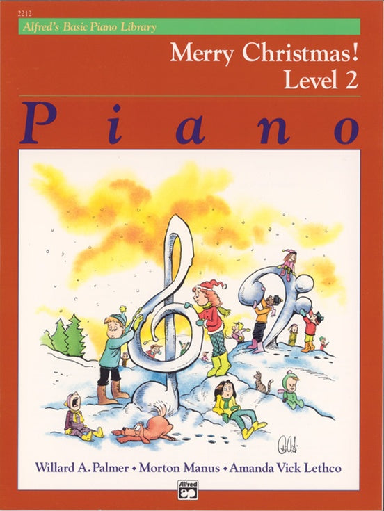 Alfred's Basic Piano Library - Merry Christmas Book Level 2