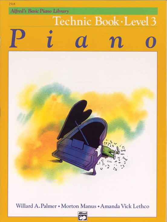 Alfred's Basic Piano Library - Technic Book Level 3