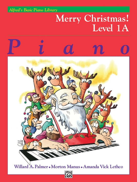 Alfred's Basic Piano Library - Merry Christmas Book Level 1A