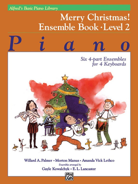 Alfred's Basic Piano Library - Merry Christmas Ensemble Book Level 2