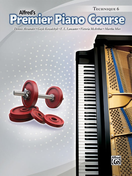 Alfred's Premier Piano Course - Technique Book 6