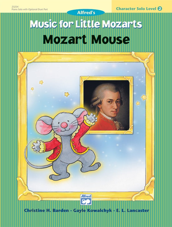 Alfred's Music For Little Mozarts - Mozart Mouse Character Solo Sheet Music