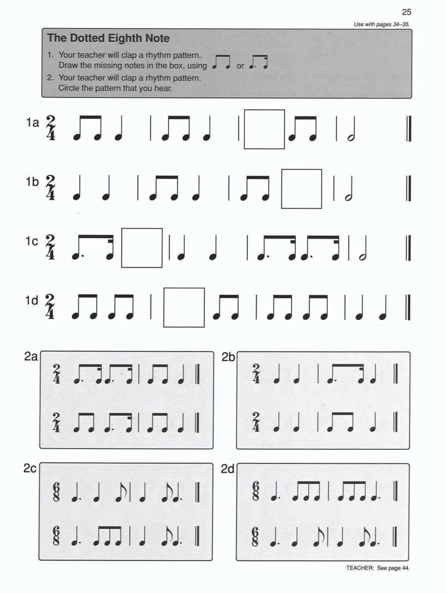 Alfred's Basic Piano Library - Ear Training Book Level 4