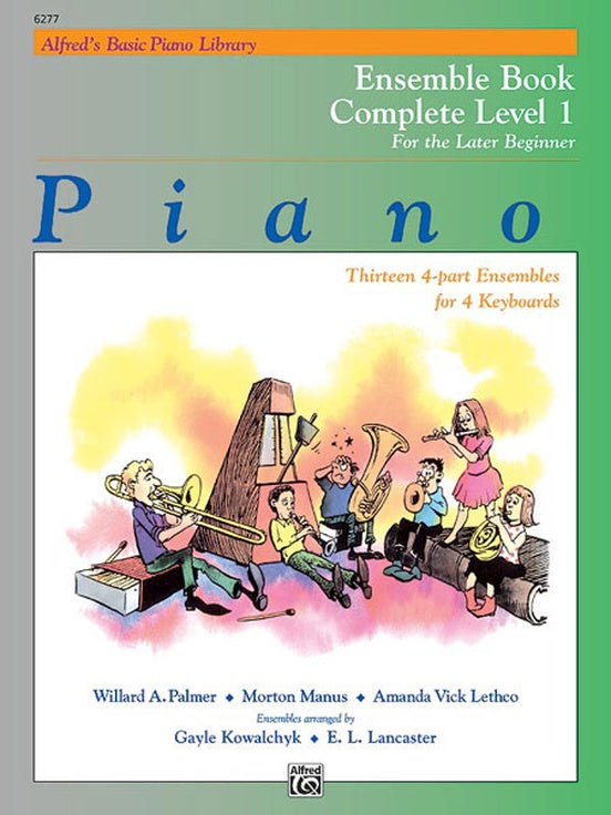 Alfred's Basic Piano Library - Ensemble Complete Book Level 1 (1A/1B)