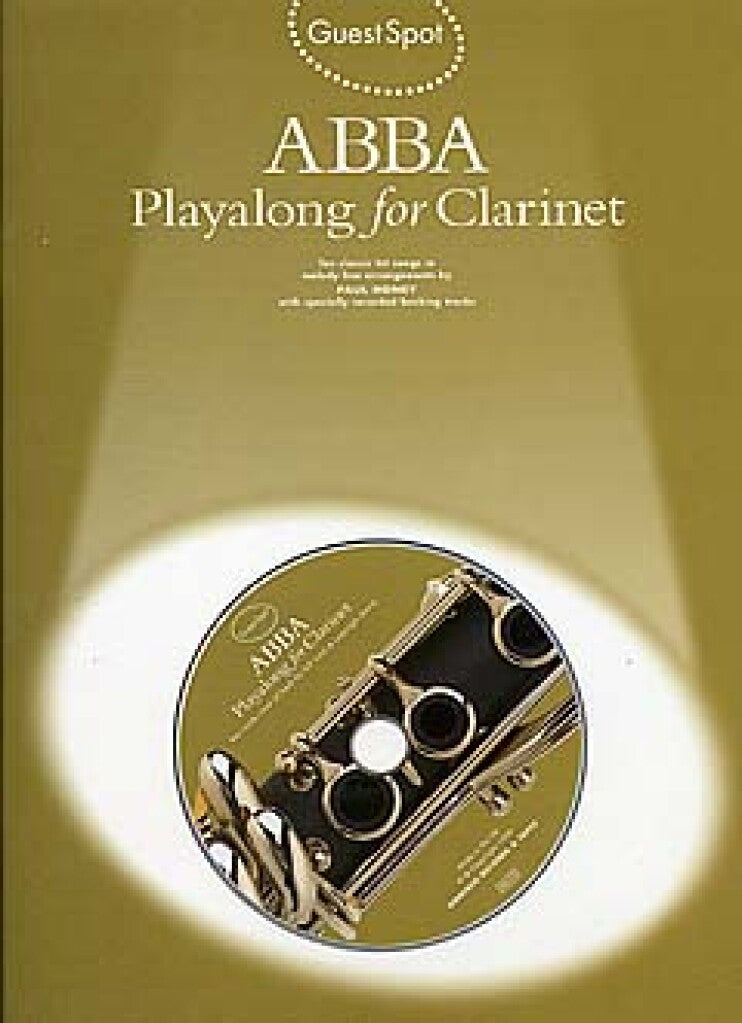 Guest Spot - Abba Play Along For Clarinet Book/Cd