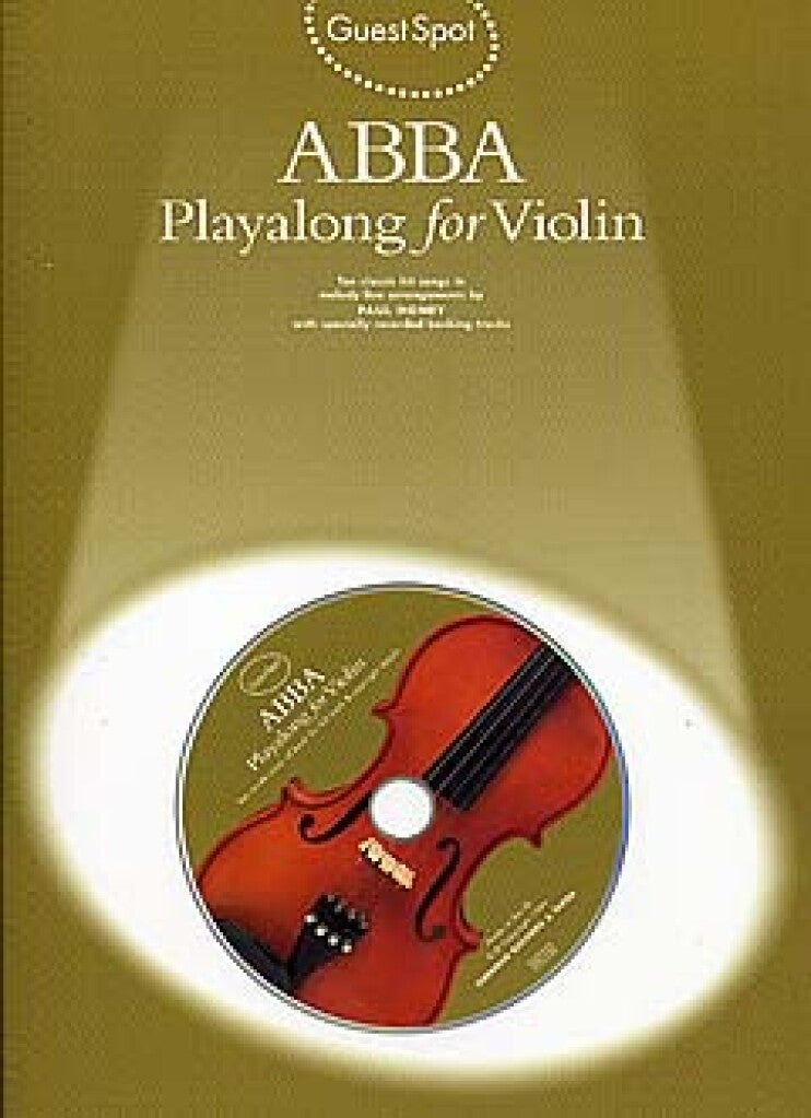 Guest Spot - Abba Play Along For Violin Book/Cd