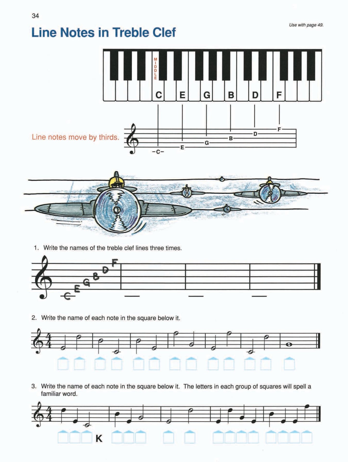 Alfred's Basic Piano Library - Notespeller Book Complete Level 1 (1A/1B)