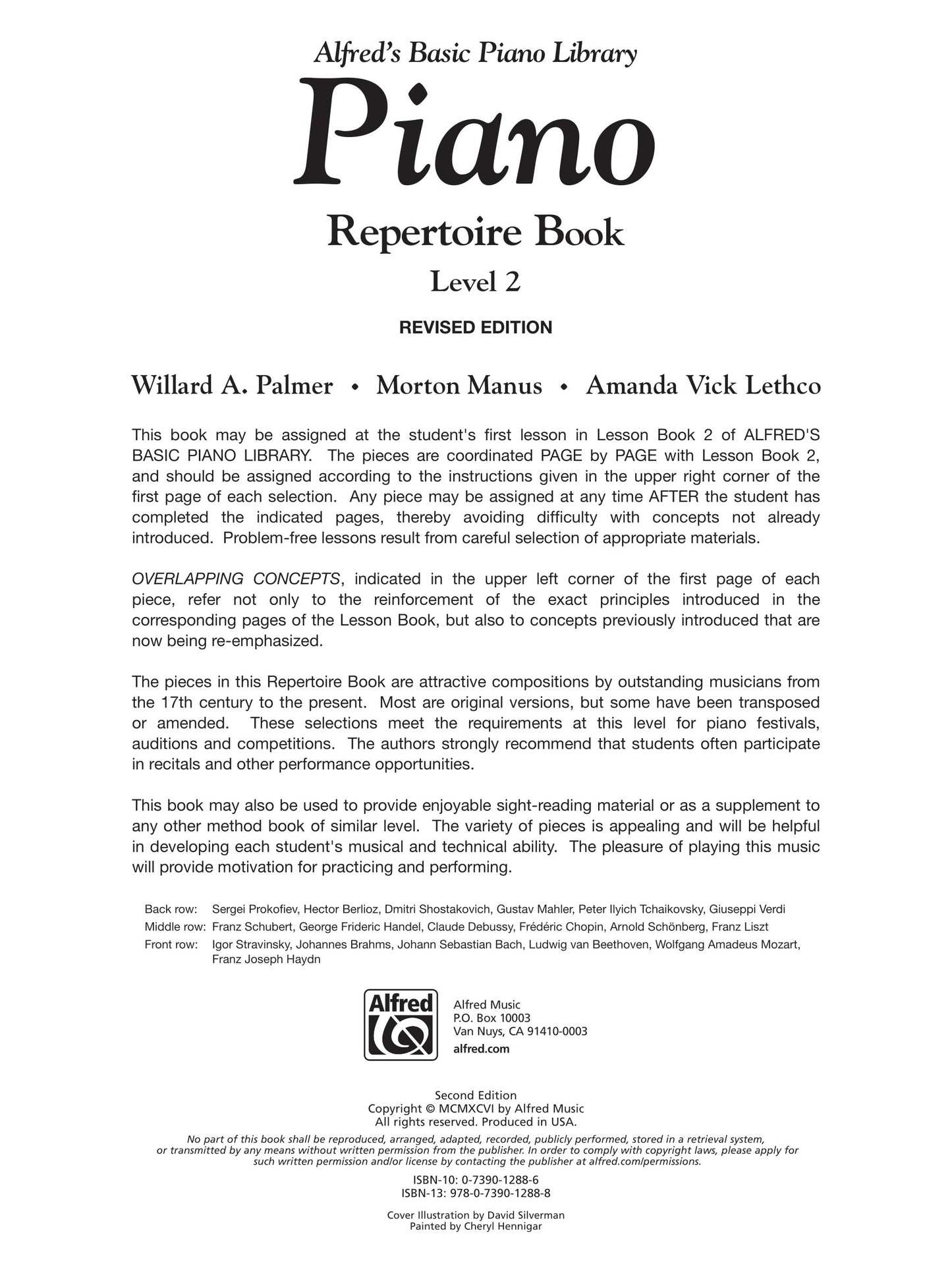 Alfred's Basic Piano Library - Repertoire Book Level 2