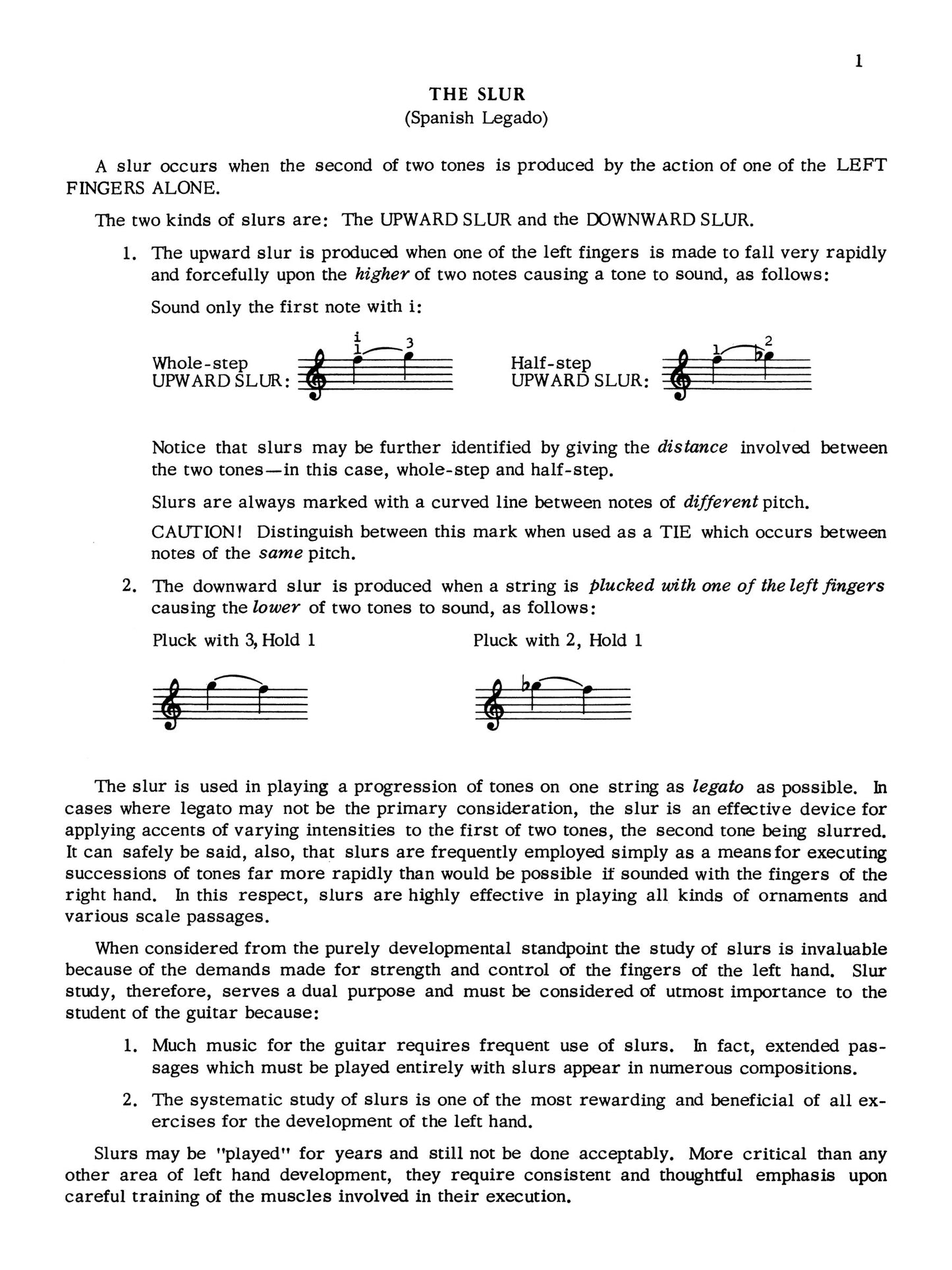 Shearer - Classic Guitar Technique Supplement 1 Book