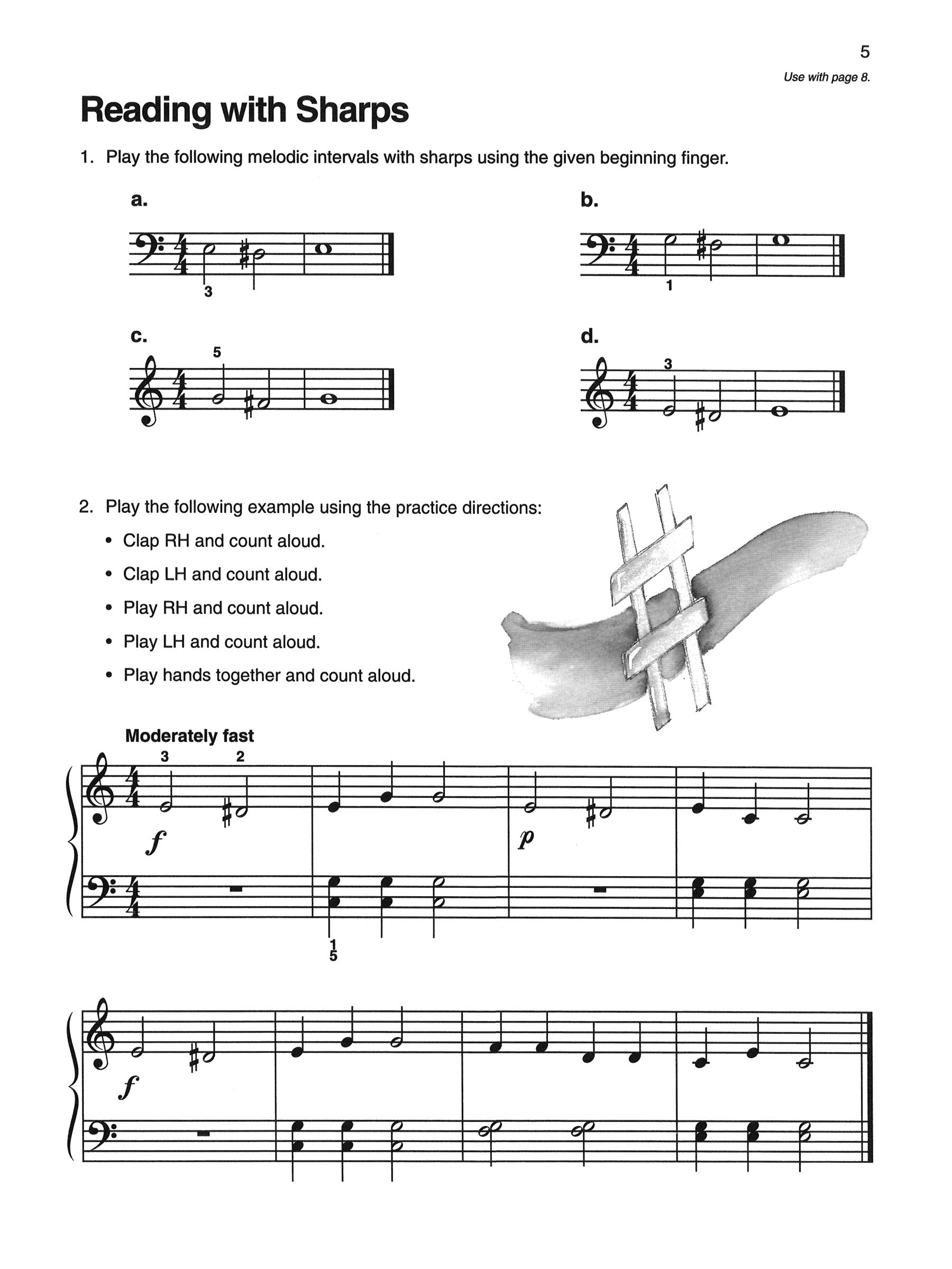 Alfred's Basic Piano Library - Sight Reading Level 1B Book