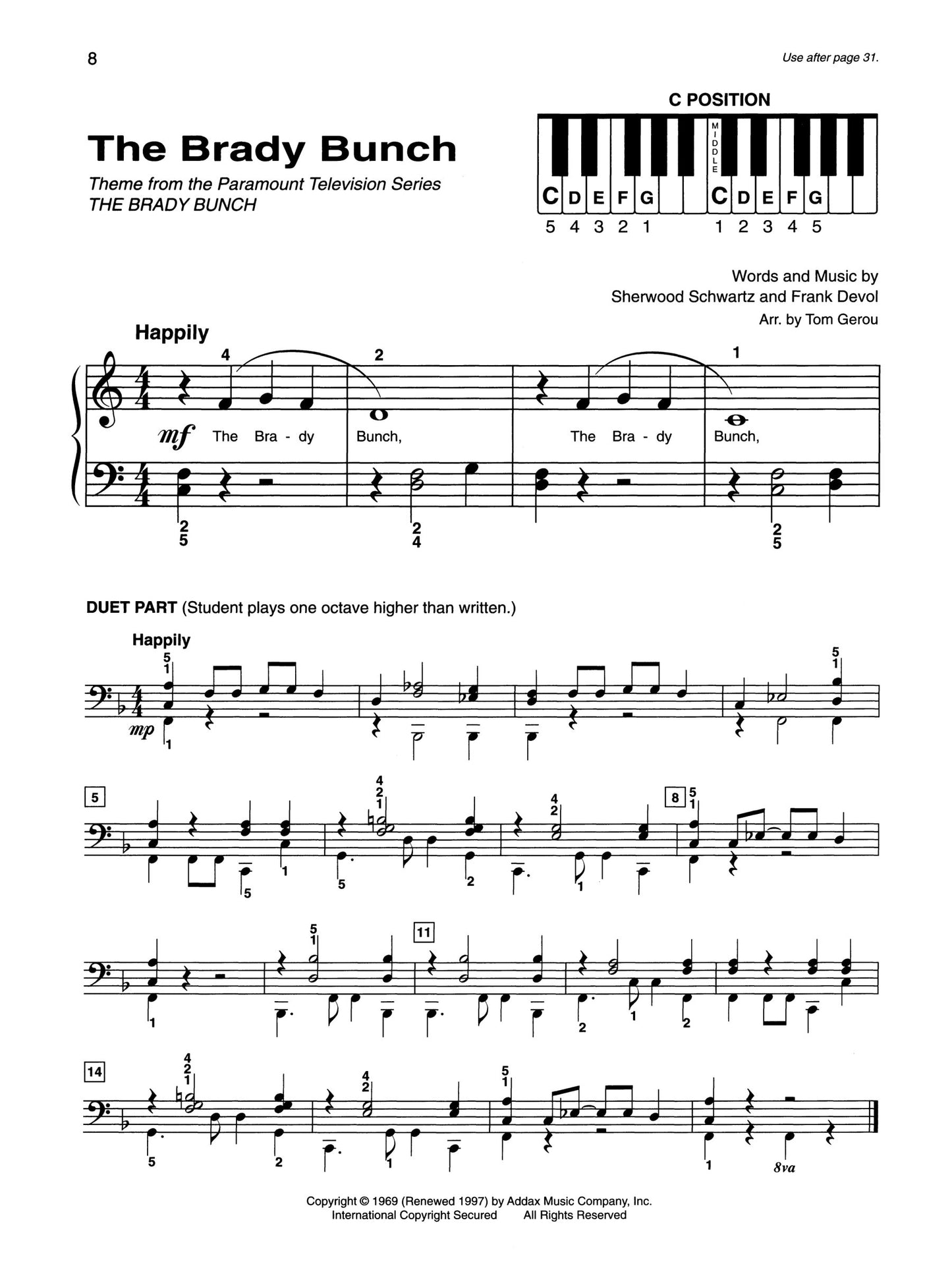 Alfred's Basic Piano Library - Top Hits Solo Book Complete Level 1 (1A/1B)