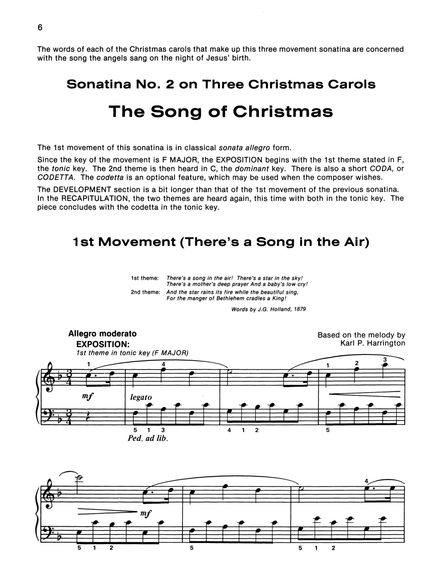 Alfred's Basic Piano Library - Merry Christmas Book Level 5 Sonatinas