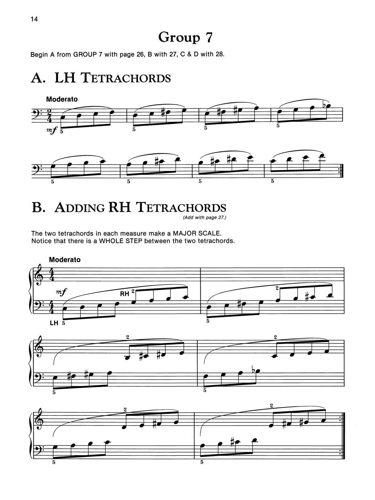 Alfred's Basic Piano Library - Chord Approach Technic Book Level 2